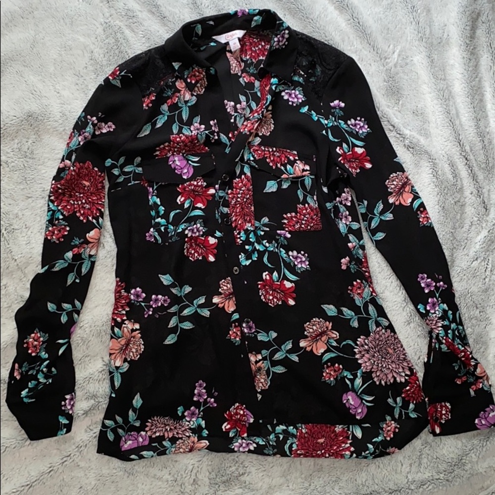 Beautiful flower blouse